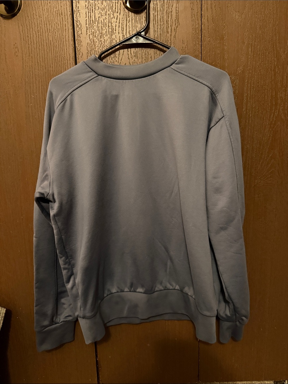 Club Monaco Men's Crewneck Sweater in Dusty Blue